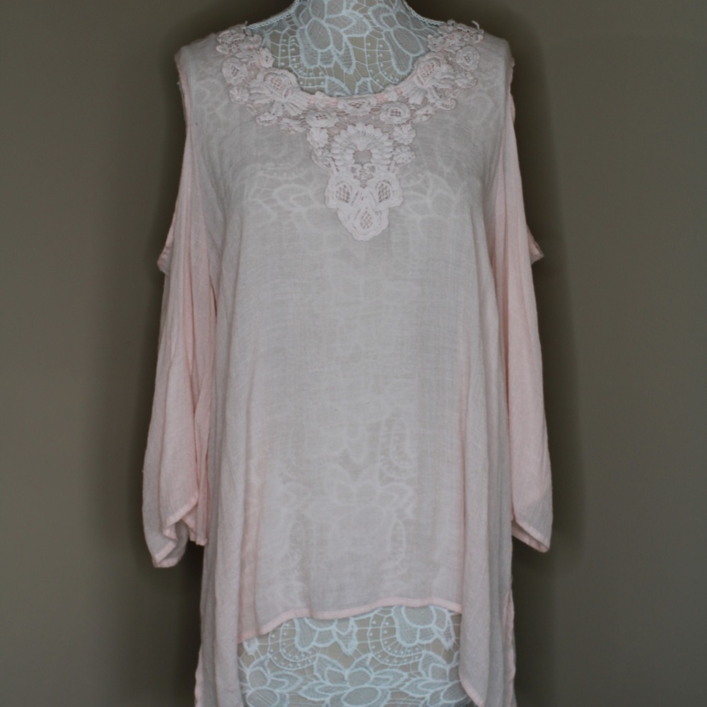 Cold-Shoulder Tunic